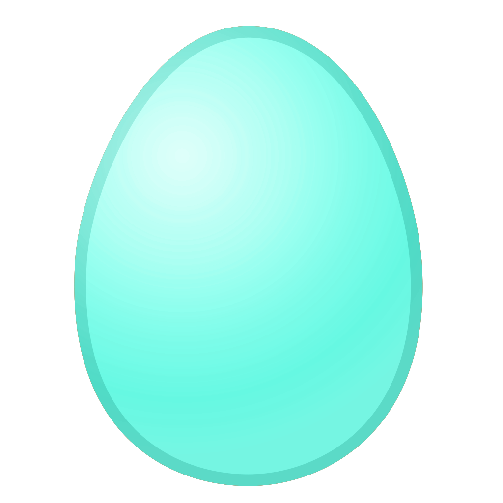 medium light tan egg