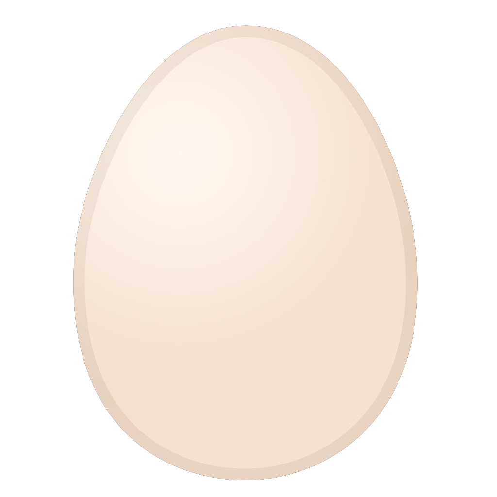 light tan egg